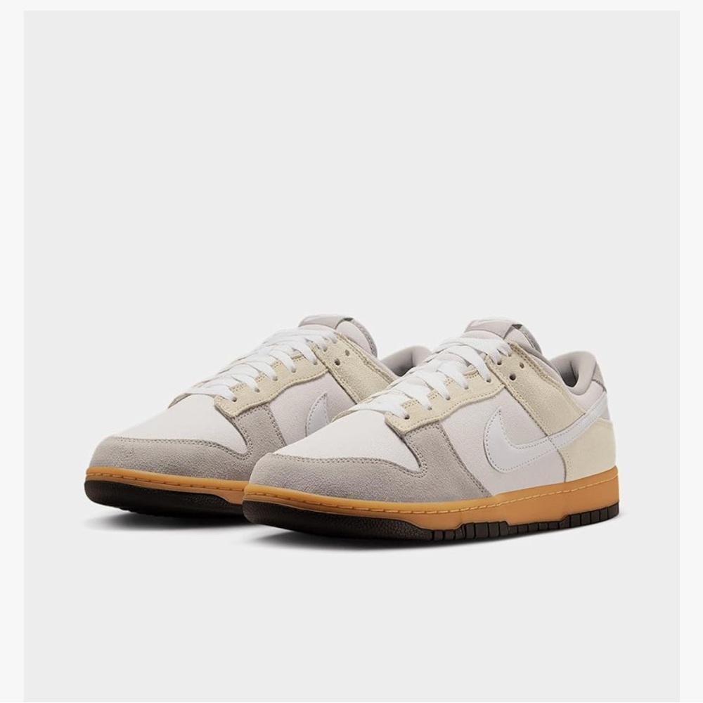 Nike Dunk Low Men's Shoes (HV4301-030, Phantom/College Grey/Light Khaki/White)